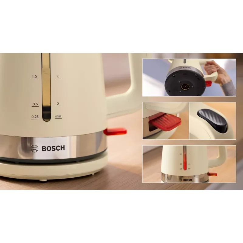 Chaleira Bosch MyMoment 1,7 l 2400 W creme