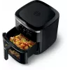 Fritadeira de ar quente Bosch Serie 6 MAFS2671B aparelho individual 7,2 L modelo de bancada 1800 W fritadeira de ar quente preta