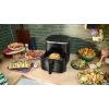 Fritadeira de ar quente Bosch Serie 6 MAFS2671B aparelho individual 7,2 L modelo de bancada 1800 W fritadeira de ar quente preta