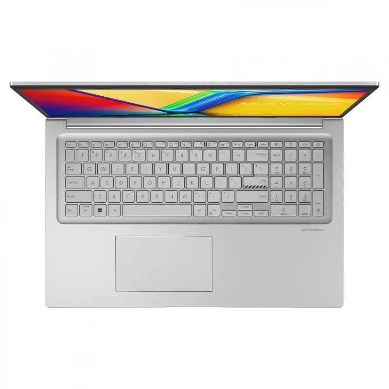 Portátil ASUS Vivobook 17 X1704VA-AU918W, 43,9 cm (17,3 polegadas) Full HD, Intel Core 7 150U, 16 GB RAM, 1 TB SSD, Windows 11 Home, prateado
