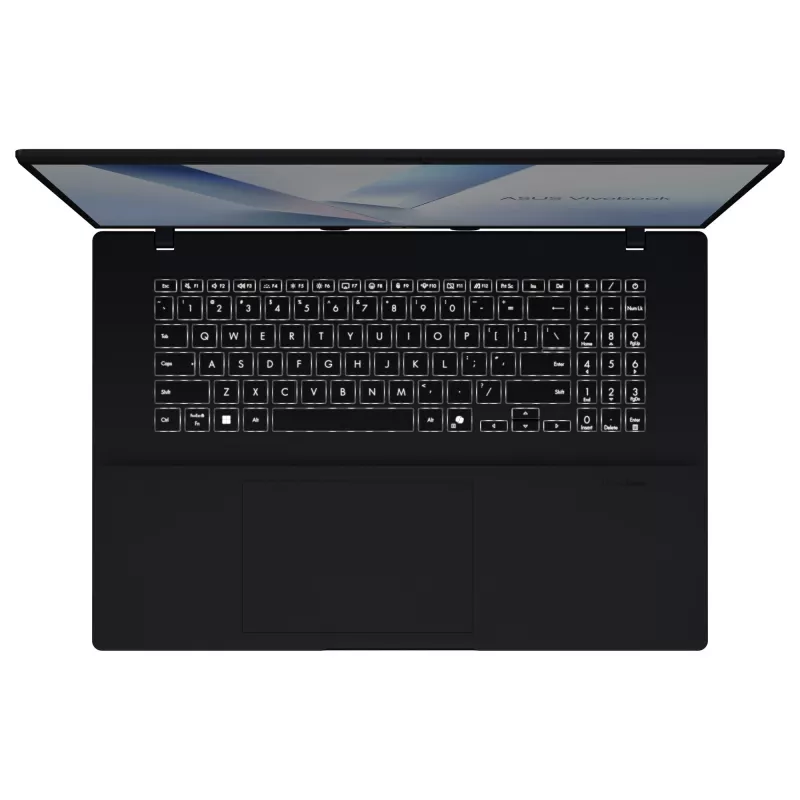 Portátil ASUS Vivobook 18 M1807GA-S8068W, 18 polegadas WUXGA, AMD Ryzen AI 7 445, 16 GB RAM, 1 TB SSD, Windows 11 Home, azul