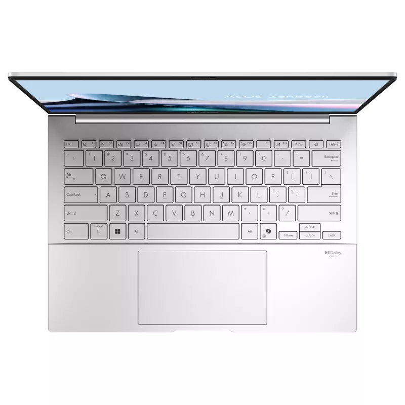 Portátil ASUS Zenbook 14 OLED UX3405CA-ST775X, Intel Core Ultra 9 285H, 32GB RAM, 1TB SSD, 14 polegadas WQXGA+, Windows 11 Pro, prateado