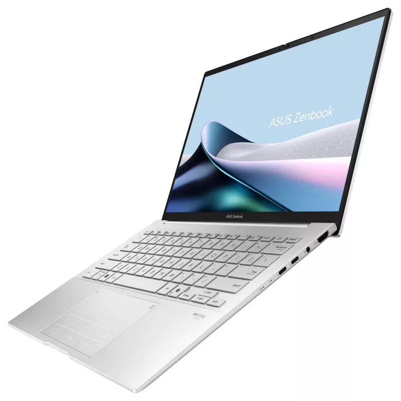 Portátil ASUS Zenbook 14 OLED UX3405CA-ST775X, Intel Core Ultra 9 285H, 32GB RAM, 1TB SSD, 14 polegadas WQXGA+, Windows 11 Pro, prateado