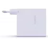 Carregador rápido Verico MOJO GaN 140W multi-porta USB-C e USB-A para portáteis, smartphones e tablets, branco