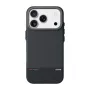 Capa para telemóvel Zagg International LAUT KEV PROTECT para iPhone 17 Pro Max, aramida, para 6,9 polegadas (17,5 cm), preta, suporte de mesa