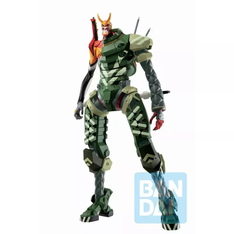 Figura de ação Bandai BP ICHIBANSHO EVANGELION NEW EVA-02a (Figura de colecionador)