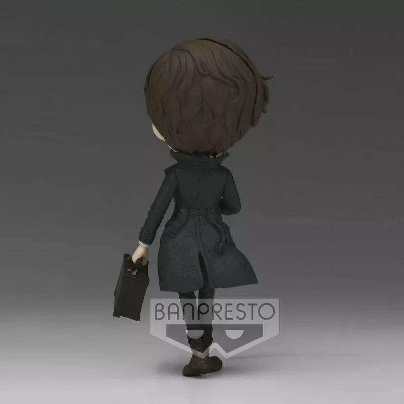 Figura de ação Bandai Q Posket Newt Scamander II A – Peça de colecionador Monstros Fantásticos