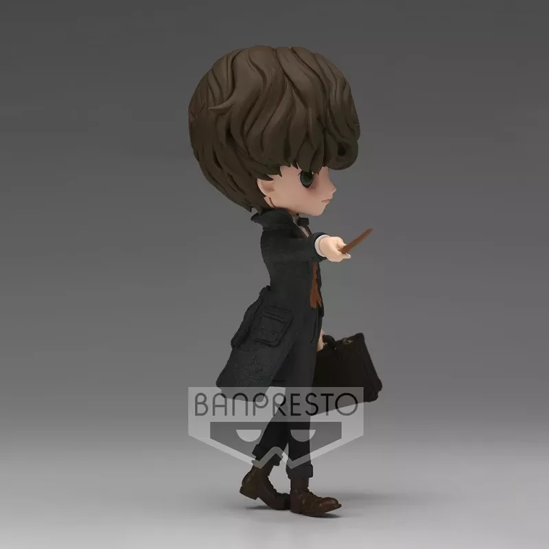 Figura de ação Bandai BP Q Posket Monstros Fantásticos Newt Scamander II B Peça de colecionador
