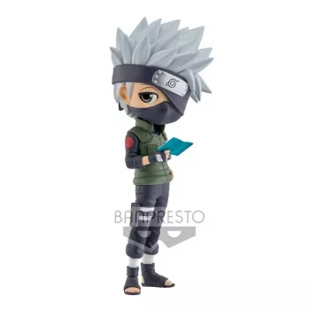 Figura de ação Bandai BP Q Posket Naruto Hatake Kakashi Ver.A Figura de colecionador