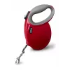 Treia retrátil para cães Hilton Smart Dog Tape L — 5 m, para cães até 30 kg, bordô-cinzento
