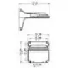 Suporte de parede Uniview TR-WM03-D-IN preto para câmaras dome