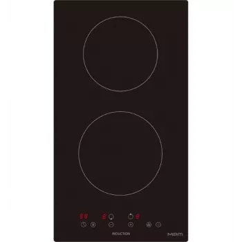 Placa de indução MPM MPM-30-IM-12/N 2990W — placa cerâmica de uma zona encastrada