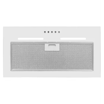 Exaustor encastrado MPM MPM-45-OW-06/W — 450 mm, 645 m³/h, 3 velocidades, filtro de gordura de alumínio, branco
