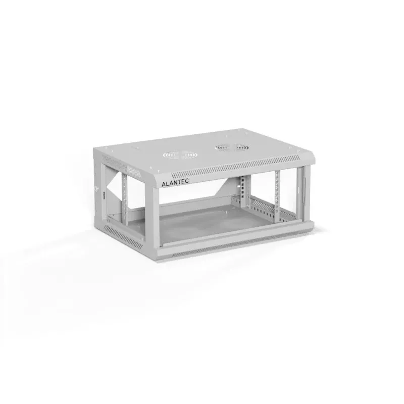 Armário de parede ALANTEC 19 4U 600x450, cinzento