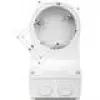 Suporte de montagem em mastro para câmaras dome TR-JB07/WM03-G-IN