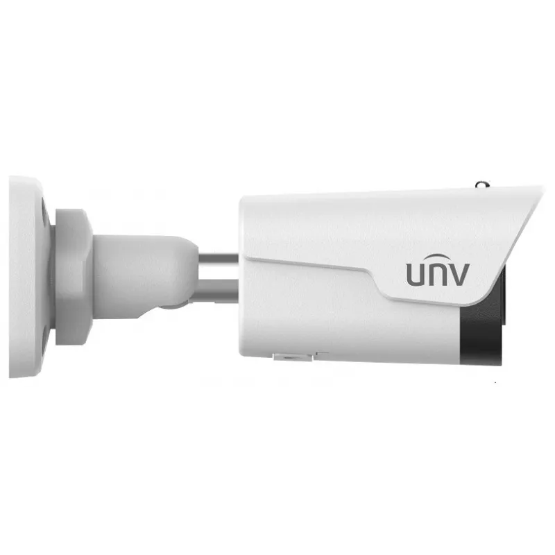Câmara IP bullet UNV – IPC2124LB-ADF28KM-H, 4 MP, 2,8 mm, simples 4 MP, 2,8 mm, branco