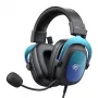 Headset gaming Bluetooth HAVIT H2002U PRO com microfone, preto/azul