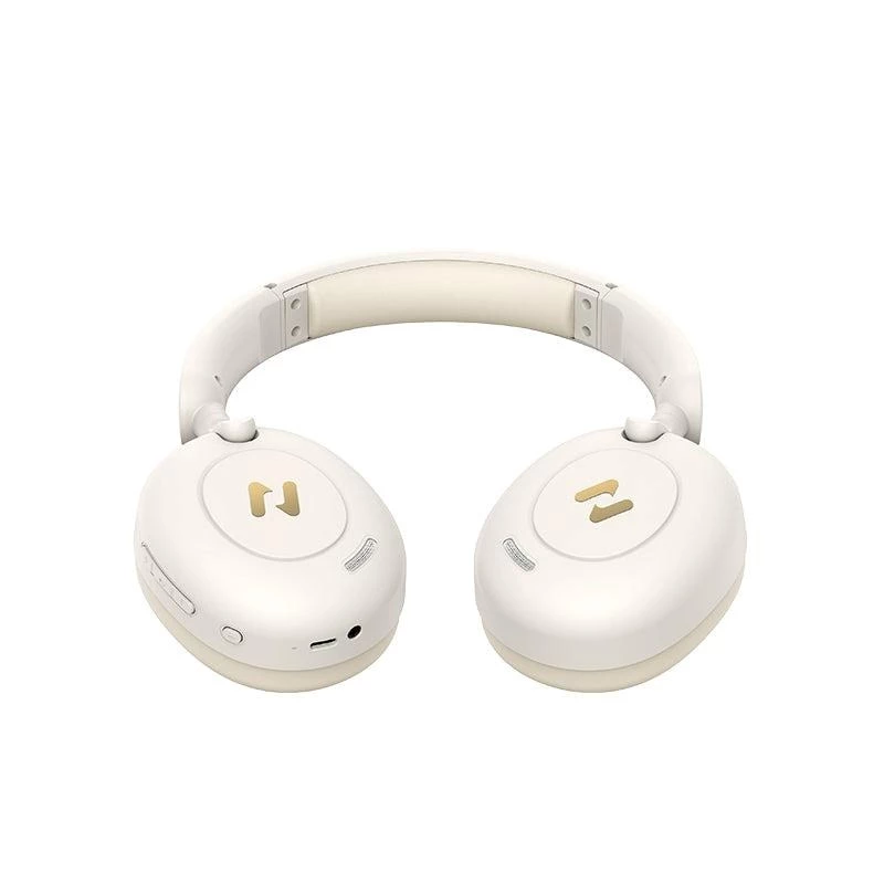Auscultadores Bluetooth over-ear HAVIT H655BT PRO — auscultadores sem fios, bege, áudio Bluetooth