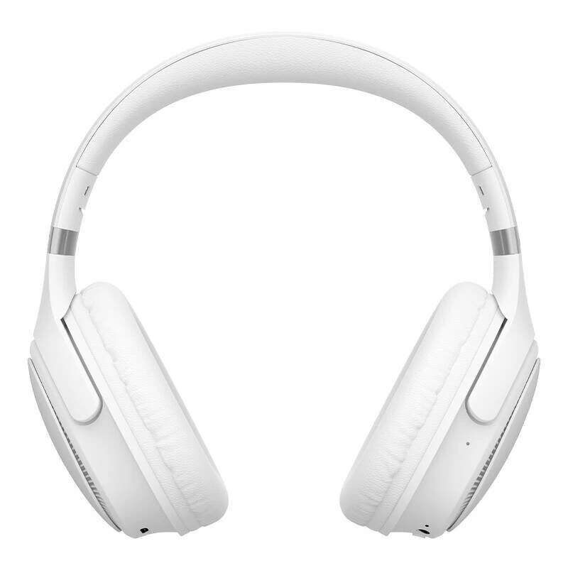 Auscultadores Bluetooth sem fios HAVIT H630BT — on-ear, Bluetooth, microfone integrado, branco