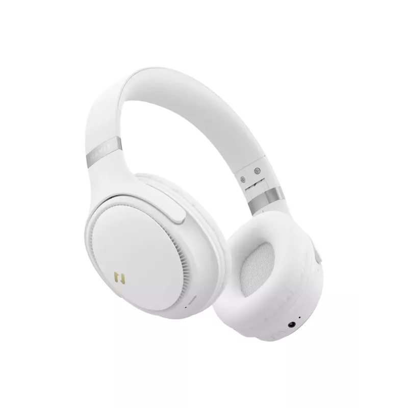 Headset sem fios in-ear HAVIT H630BT PRO branco — headset Bluetooth para chamadas, música, desporto e dia a dia
