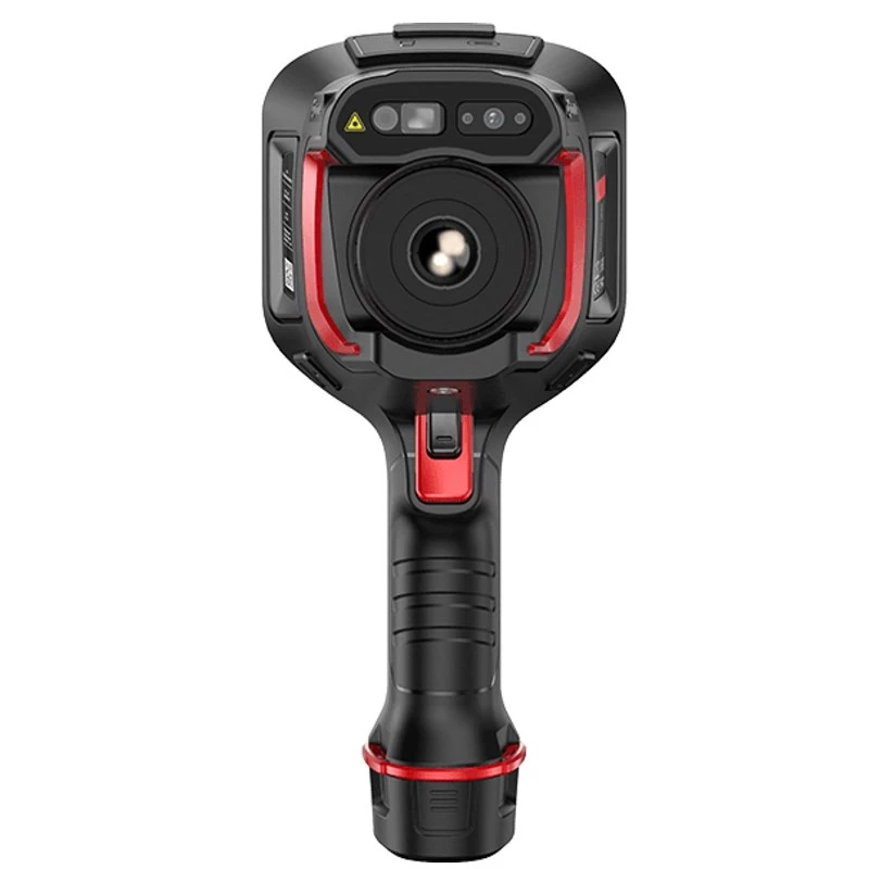 Câmara térmica H4, 480x360 IR, 30 Hz, campo de visão 25°x19°, ecrã tátil LCD 4,3, laser, 64 GB, Wi-Fi, Bluetooth, 8 MP, bateria