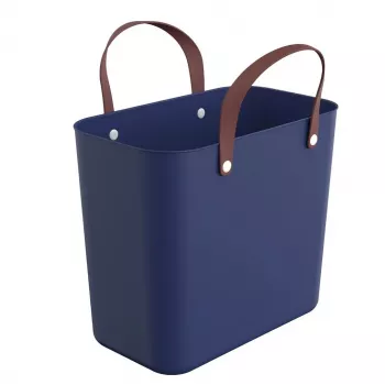 Cesto de roupa Rotho Multibag Albula Style 25L granada Midnightblue