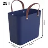 Cesto de roupa Rotho Multibag Albula Style 25L granada Midnightblue