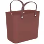 Cesto de roupa Rotho Multibag Albula Style 25L, vermelho ferro