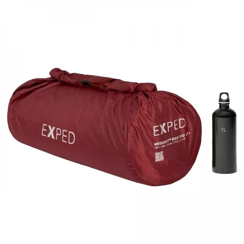 Colchão de campismo Exped Megamat Double tamanho LW+ vermelho