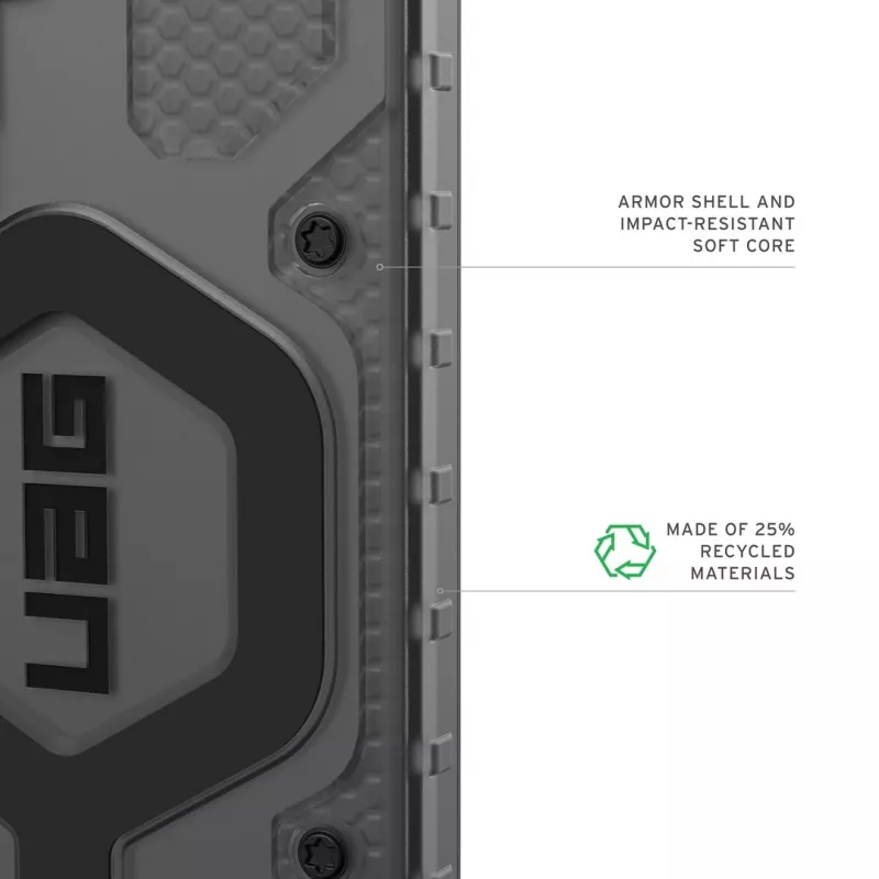 UAG Urban Armor Gear Pathfinder Case com módulo magnético | Samsung Galaxy S26 | ash (cinzento transparente)/preto | 214528113140 (214528113140)
