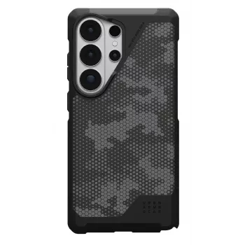 UAG Metropolis LT Magnet - capa com módulo magnético integrado para Samsung Galaxy S26 Ultra (Micro Hex Camo Graphite)