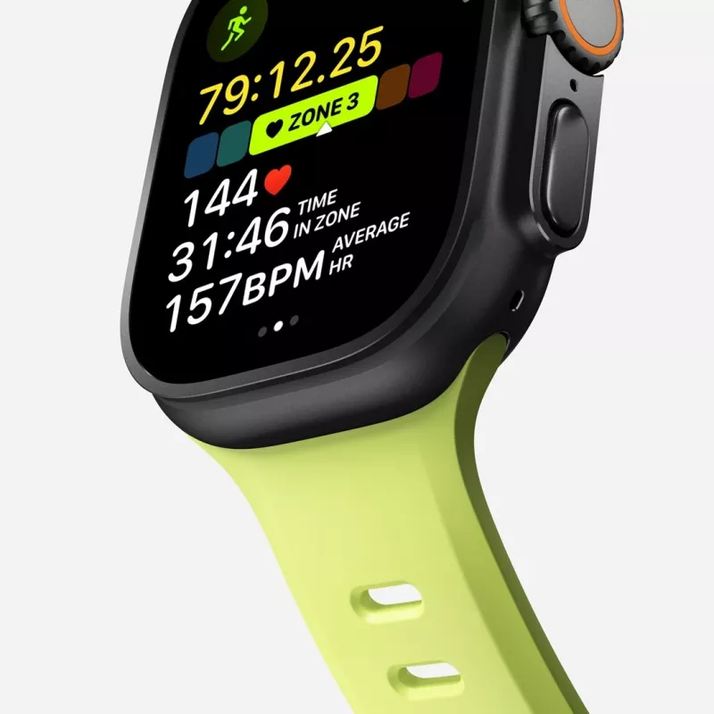 NOMAD Tempo Band - bracelete para Apple Watch 49mm com FKM (Lumen)