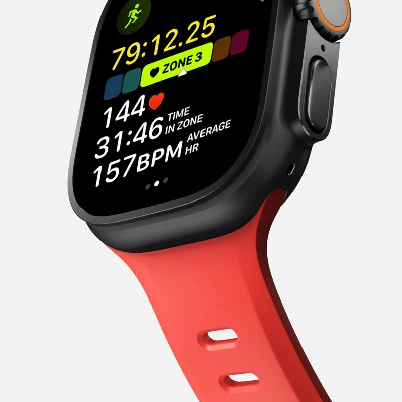 NOMAD Tempo Band - bracelete para Apple Watch 49mm com FKM (crush)