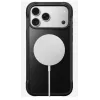 Capa para telemóvel Nomad Rugged Leather Case para iPhone 17 Pro Max, capa, pele + TPU + PC, compatível com ecrã de 17,5 cm (6,9 polegadas), preto