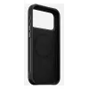 Capa para telemóvel Nomad Rugged Leather Case para iPhone 17 Pro Max, capa, pele + TPU + PC, compatível com ecrã de 17,5 cm (6,9 polegadas), preto