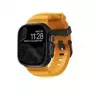 NOMAD Rocky Point Band – bracelete para Apple Watch 46 mm/49 mm com FKM e titânio (Sol, ferragens pretas)