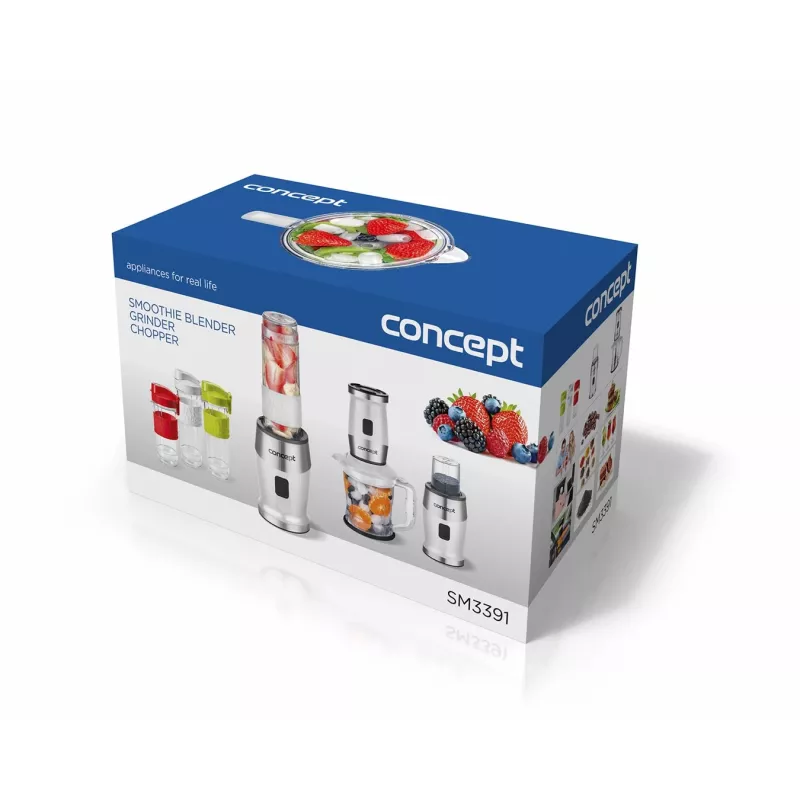 Concept sm3391 1,2 L misturadora de mesa 700 W aço inoxidável, branco