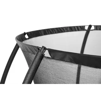 Trampolim exterior Salta Cosmos 427 cm — modelo 5263A, preto, redondo com rede de segurança