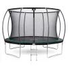 Trampolim exterior Salta Cosmos 427 cm — modelo 5263A, preto, redondo com rede de segurança