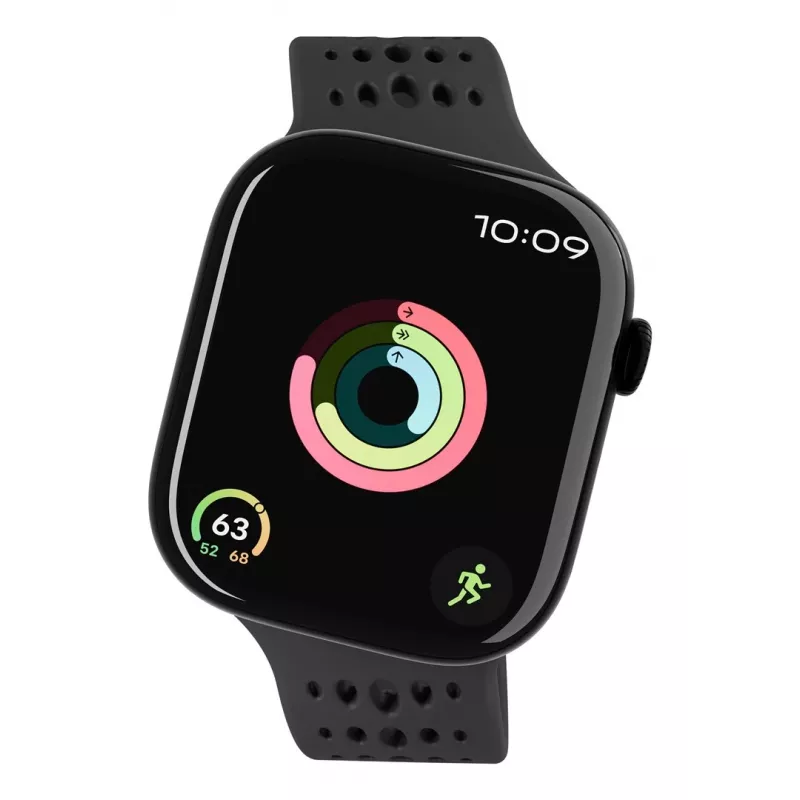 Decoded Silicone Ares O Band - bracelete de silicone para Apple Watch 40/42 mm (preto)