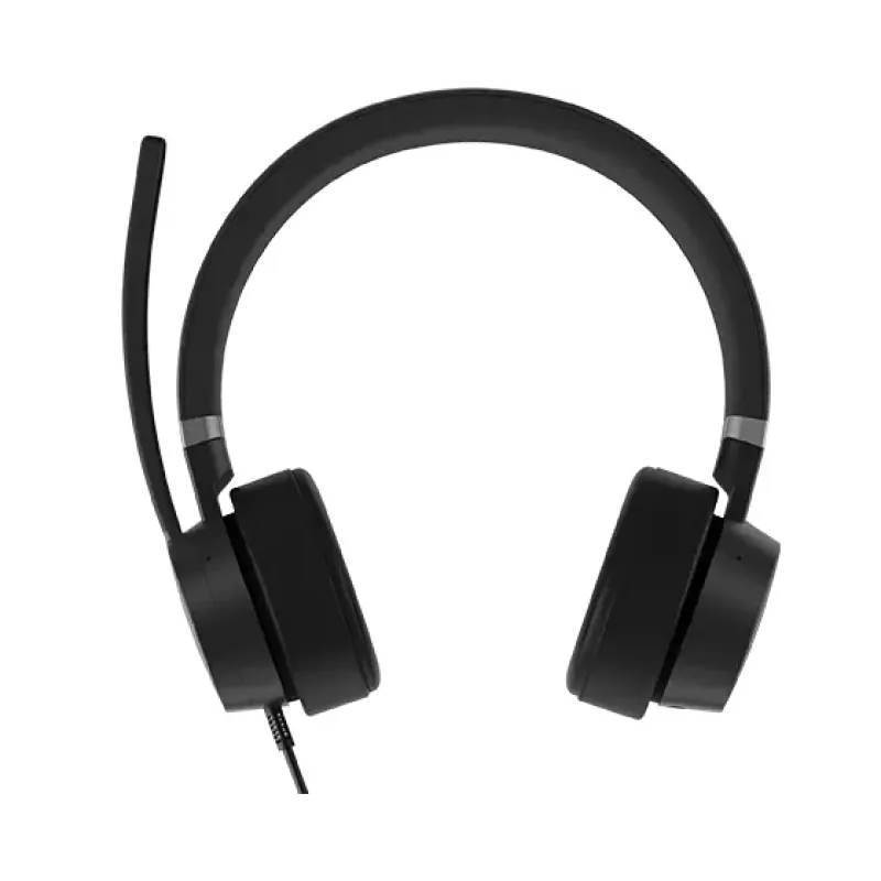 Lenovo Go Wired ANC Headset arco de cabeça auto/home-office USB Type-C preto