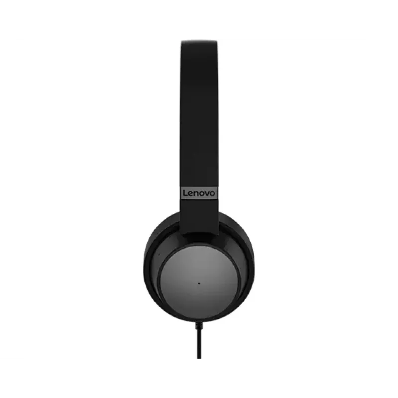 Lenovo Go Wired ANC Headset arco de cabeça auto/home-office USB Type-C preto