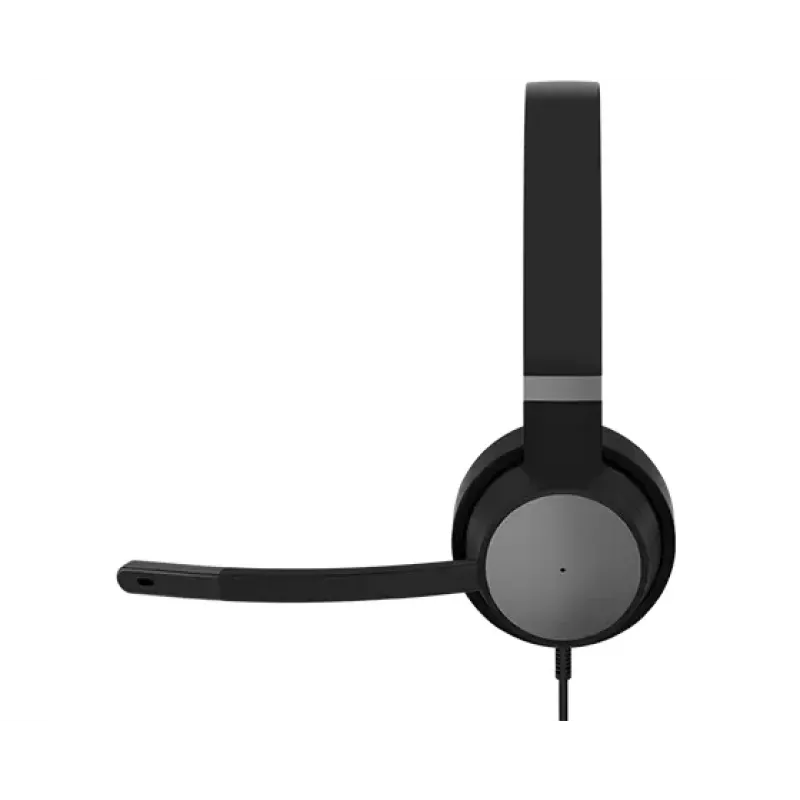 Lenovo Go Wired ANC Headset arco de cabeça auto/home-office USB Type-C preto