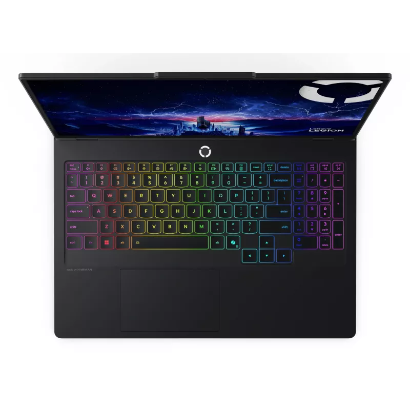 Lenovo Legion Pro 5 16IAX10 Intel Core Ultra 7 255HX portátil 40,6 cm (16 polegadas) WQXGA 32 GB DDR5-SDRAM 1 TB SSD NVIDIA GeForce RTX 5070 Wi-Fi 7 (802.11be) Windows 11 Home alemão preto