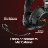 Headset gaming sem fios HyperX Cloud Flight 2 — circum-aural, preto