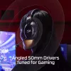 Headset gaming sem fios HyperX Cloud Flight 2 — circum-aural, preto