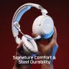 Headset gaming sem fios KINGSTON HyperX Cloud Flight 2 com USB-C e Bluetooth, branco