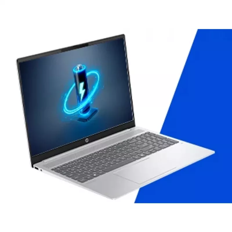 HP OmniBook 5 16-bc1004na AMD Ryzen™ 5 8540U portátil 40,6 cm (16 polegadas) 2K 16 GB LPDDR5-SDRAM 512 GB SSD Wi-Fi 6 (802.11ax) Windows 11 Home prateado