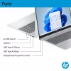 HP OmniBook 5 16-ba1005na Intel® Core™ i3 i3-1315U Portátil 40,6 cm (16 polegadas) 2K 8 GB LPDDR5-SDRAM 512 GB SSD Wi-Fi 6 (802.11ax) Windows 11 Home prateado (recondicionado)