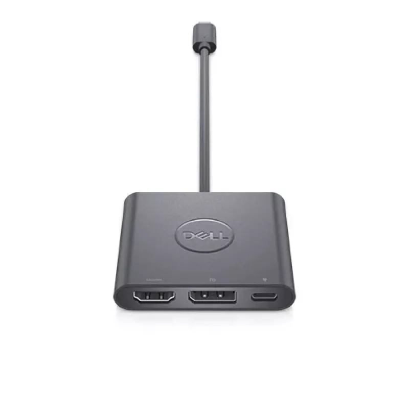 Adaptador USB-C para HDMI/DP com Power Pass-Through DELL DBQAUANBC070